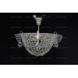 Люстра Ромашка подсолнух подвесная, цвет фурнитуры: серебро, Люстры Гусь Хрустальный Люстра Ромашка подсолнух подвесная, цвет фурнитуры: серебро, Люстры Гусь Хрустальный