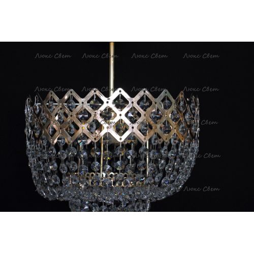Люстра Корона подвесная № 2 в Новокузнецке Гусь Хрустальный