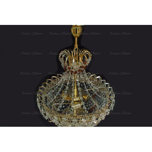 Люстра Натали Роза чайная в Новокузнецке Гусь Хрустальный