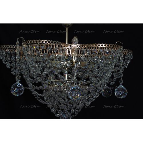 Люстра Ромашка Аленка подвесная в Новокузнецке Гусь Хрустальный