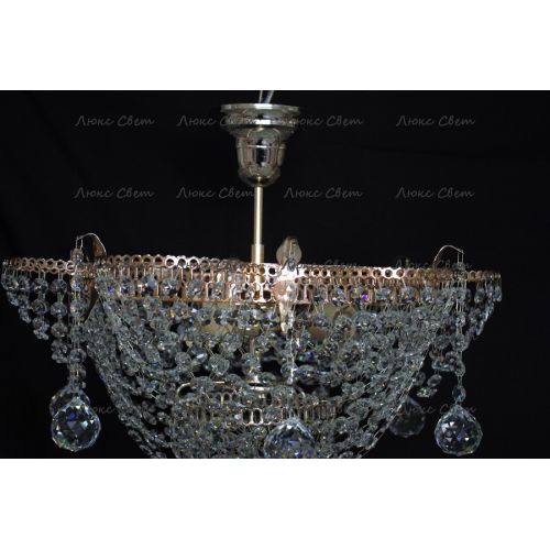 Люстра Ромашка Аленка подвесная в Новокузнецке Гусь Хрустальный