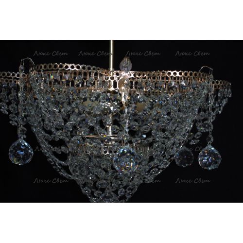 Люстра Ромашка Аленка подвесная в Новокузнецке Гусь Хрустальный