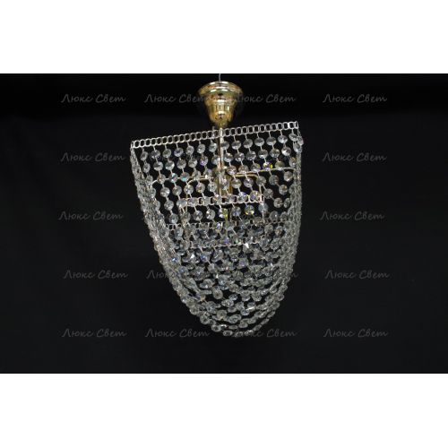 Люстра Квадрат Ракушка подвесная в Новокузнецке Гусь Хрустальный