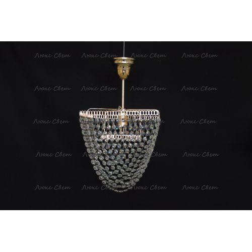 Люстра Квадрат Ракушка подвесная в Новокузнецке Гусь Хрустальный