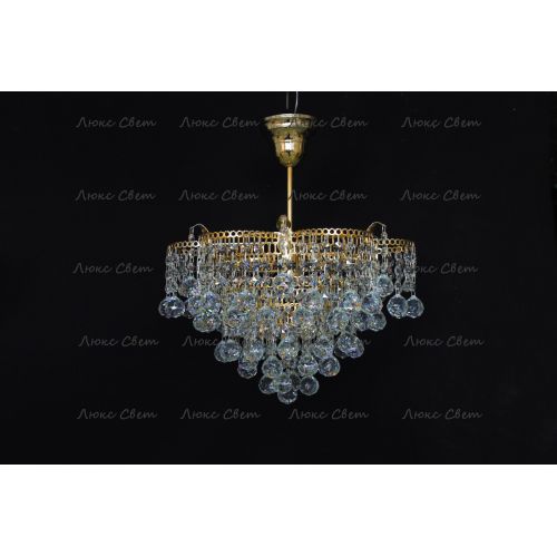 Люстра Ромашка Крона подвесная в Новокузнецке Гусь Хрустальный