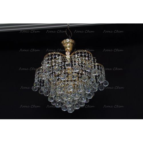 Люстра Ромашка Крона подвесная в Новокузнецке Гусь Хрустальный