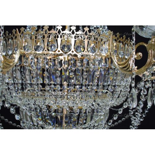 Люстра Свеча малая в Новокузнецке Гусь Хрустальный