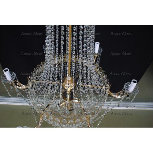 Люстра Свеча малая в Новокузнецке Гусь Хрустальный