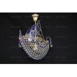 Люстра Корвет 1 ламповый синий в Новокузнецке