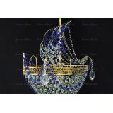 Люстра Корвет 1 ламповый синий в Новокузнецке