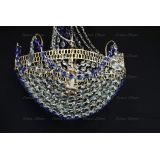 Люстра Корвет 1 ламповый синий в Новокузнецке