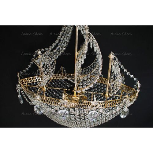 Люстра Корвет в Новокузнецке Гусь Хрустальный