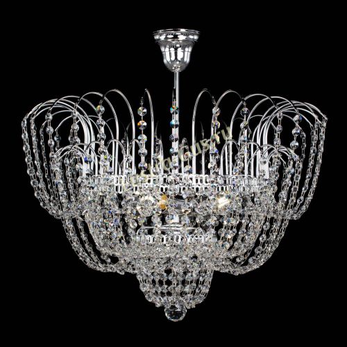 Люстра Агата №1 - 4 лампы в Новокузнецке Гусь Хрустальный