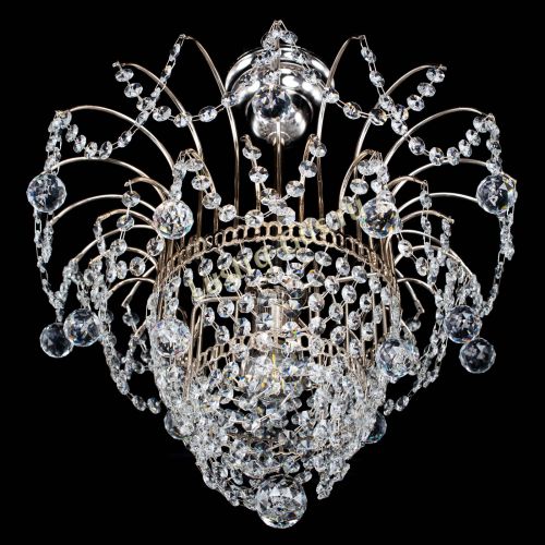 Люстра Агата №2 - 1 лампа в Новокузнецке Гусь Хрустальный