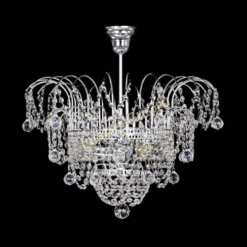 Люстра Агата №2 - 3 лампы в Новокузнецке Гусь Хрустальный