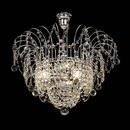 Люстра Агата №2 - 3 лампы в Новокузнецке Гусь Хрустальный