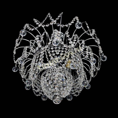 Люстра Агата №2 - 3 лампы в Новокузнецке Гусь Хрустальный