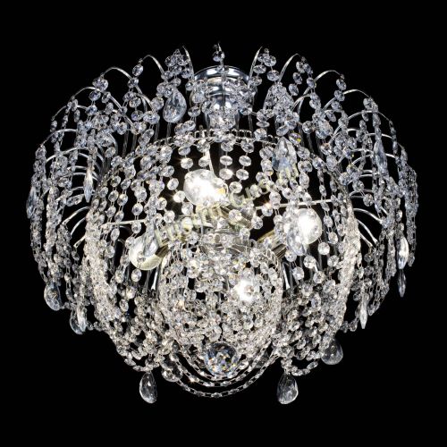 Люстра Агата № 2 - 4 лампы в Новокузнецке Гусь Хрустальный