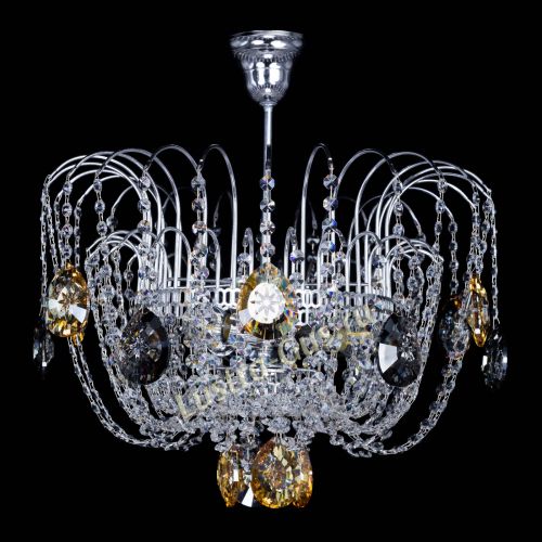 Люстра Агата №3 Звездочки в Новокузнецке Гусь Хрустальный