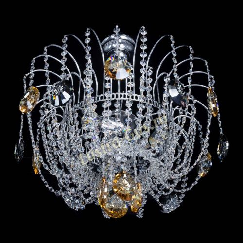 Люстра Агата №3 Звездочки в Новокузнецке Гусь Хрустальный