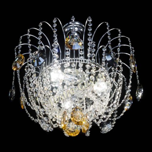 Люстра Агата №3 Звездочки в Новокузнецке Гусь Хрустальный