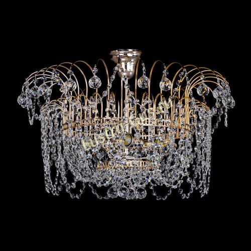 Люстра Агата с подвесом шар 30 в Новокузнецке Гусь Хрустальный