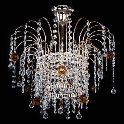 Люстра Агата Венеция №1 чайная в Новокузнецке Гусь Хрустальный