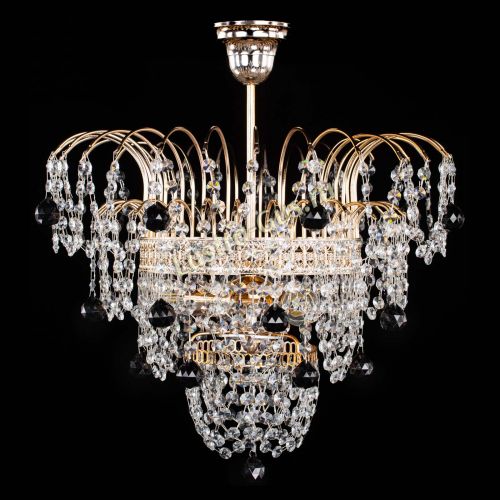 Люстра Агата Венеция №2 - 3 лампы черная в Новокузнецке Люстра Агата Венеция №2 - 3 лампы черная в Новокузнецке