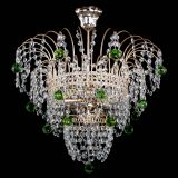 Люстра Агата Венеция №2 - 3 лампы зеленая в Новокузнецке Люстра Агата Венеция №2 - 3 лампы зеленая в Новокузнецке