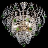 Люстра Агата Венеция №2 - 3 лампы зеленая в Новокузнецке Люстра Агата Венеция №2 - 3 лампы зеленая в Новокузнецке