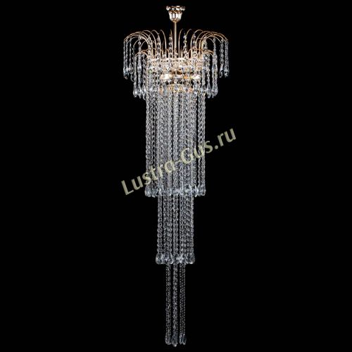 Люстра Агата Венеция №3 длинная в Новокузнецке Гусь Хрустальный