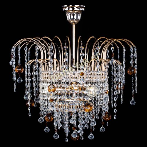 Люстра Агата Венеция №3 чайная в Новокузнецке Гусь Хрустальный