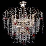 Люстра Агата Венеция №3 красная в Новокузнецке