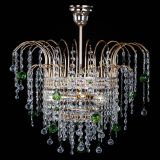 Люстра Агата Венеция №3 зеленая в Новокузнецке