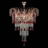 Люстра Агата Венеция №4 длинная Красная в Новокузнецке