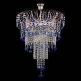 Люстра Агата Венеция №4 длинная Синяя в Новокузнецке Люстра Агата Венеция №4 длинная Синяя в Новокузнецке