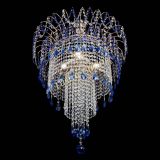 Люстра Агата Венеция №4 длинная Синяя в Новокузнецке Люстра Агата Венеция №4 длинная Синяя в Новокузнецке