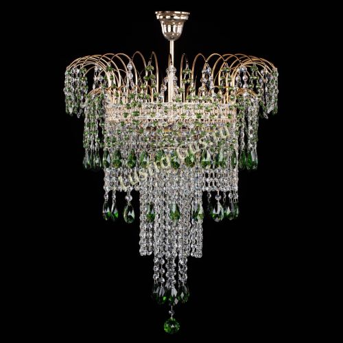 Люстра Агата Венеция №4 длинная Зеленая в Новокузнецке Люстра Агата Венеция №4 длинная Зеленая в Новокузнецке