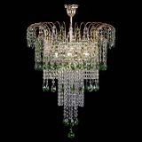 Люстра Агата Венеция №4 длинная Зеленая в Новокузнецке Люстра Агата Венеция №4 длинная Зеленая в Новокузнецке