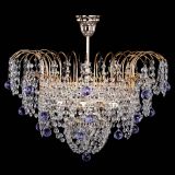 Люстра Агата Венеция №4 шар фиолетовая в Новокузнецке