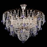 Люстра Агата Венеция №4 шар фиолетовая в Новокузнецке