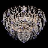 Люстра Агата Венеция №4 шар фиолетовая в Новокузнецке