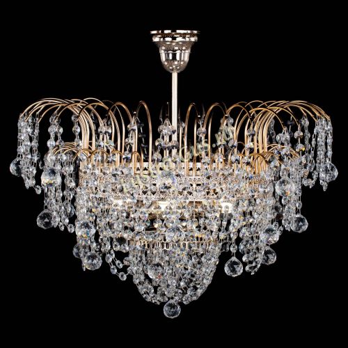 Люстра Агата Венеция №4 шар в Новокузнецке Гусь Хрустальный