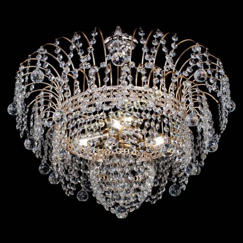 Люстра Агата Венеция №4 шар в Новокузнецке Гусь Хрустальный