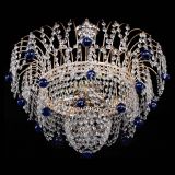 Люстра Агата Венеция №4 шар синяя в Новокузнецке