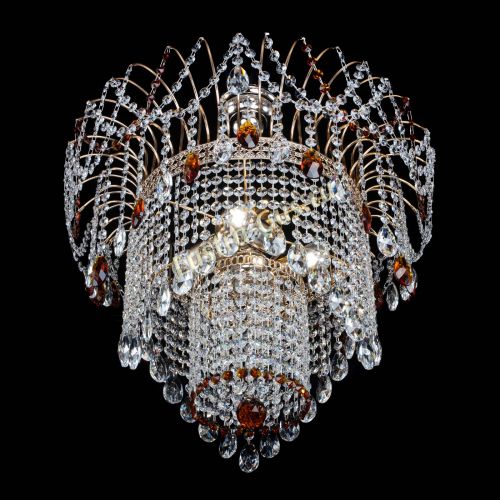 Люстра Агата Венеция №4 чайная в Новокузнецке Гусь Хрустальный