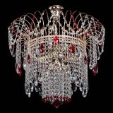 Люстра Агата Венеция №4 красная в Новокузнецке