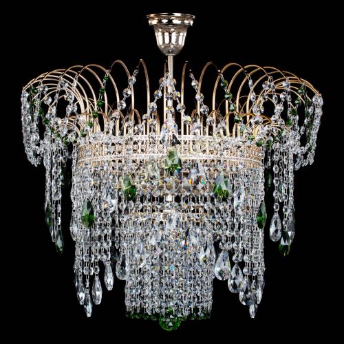 Люстра Агата Венеция №4 зеленая в Новокузнецке Люстра Агата Венеция №4 зеленая в Новокузнецке