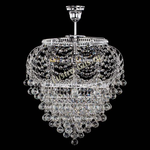 Люстра Альфа №5 шар в Новокузнецке Гусь Хрустальный