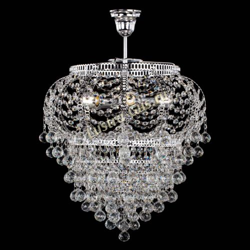 Люстра Альфа №5 шар в Новокузнецке Гусь Хрустальный